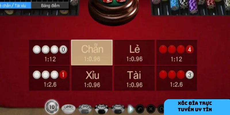 Chơi xóc đĩa trực tuyến đảm bảo an toàn và minh bạch với tỷ lệ trả thưởng cao.